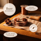 Mary's Burr Copper Ring