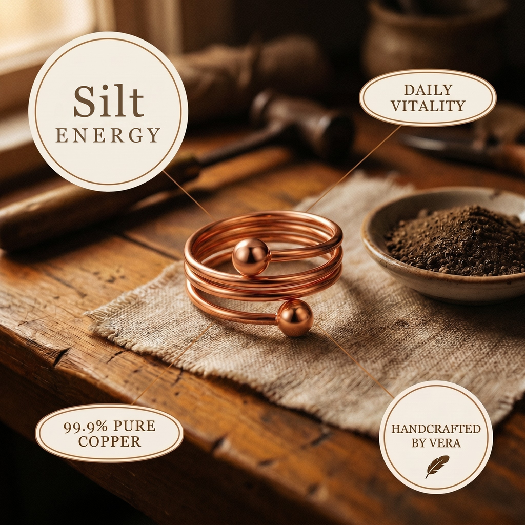Mary's Silt Copper Ring