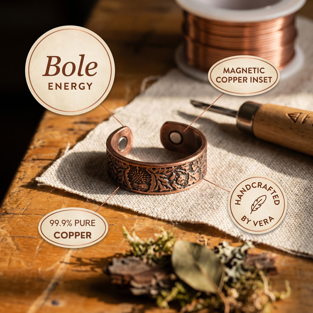 Mary's Bole Copper Ring