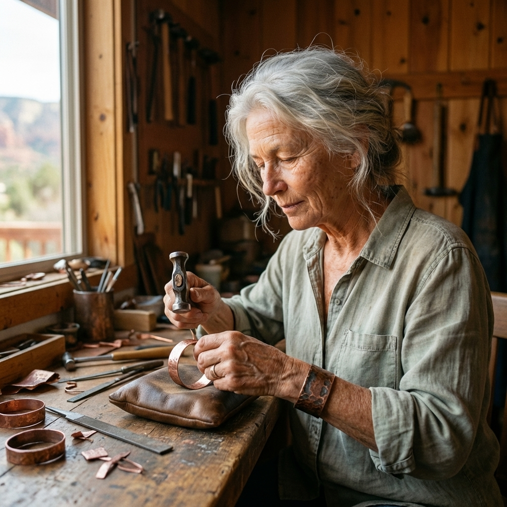 Mary's Glen Men's Copper Bracelet