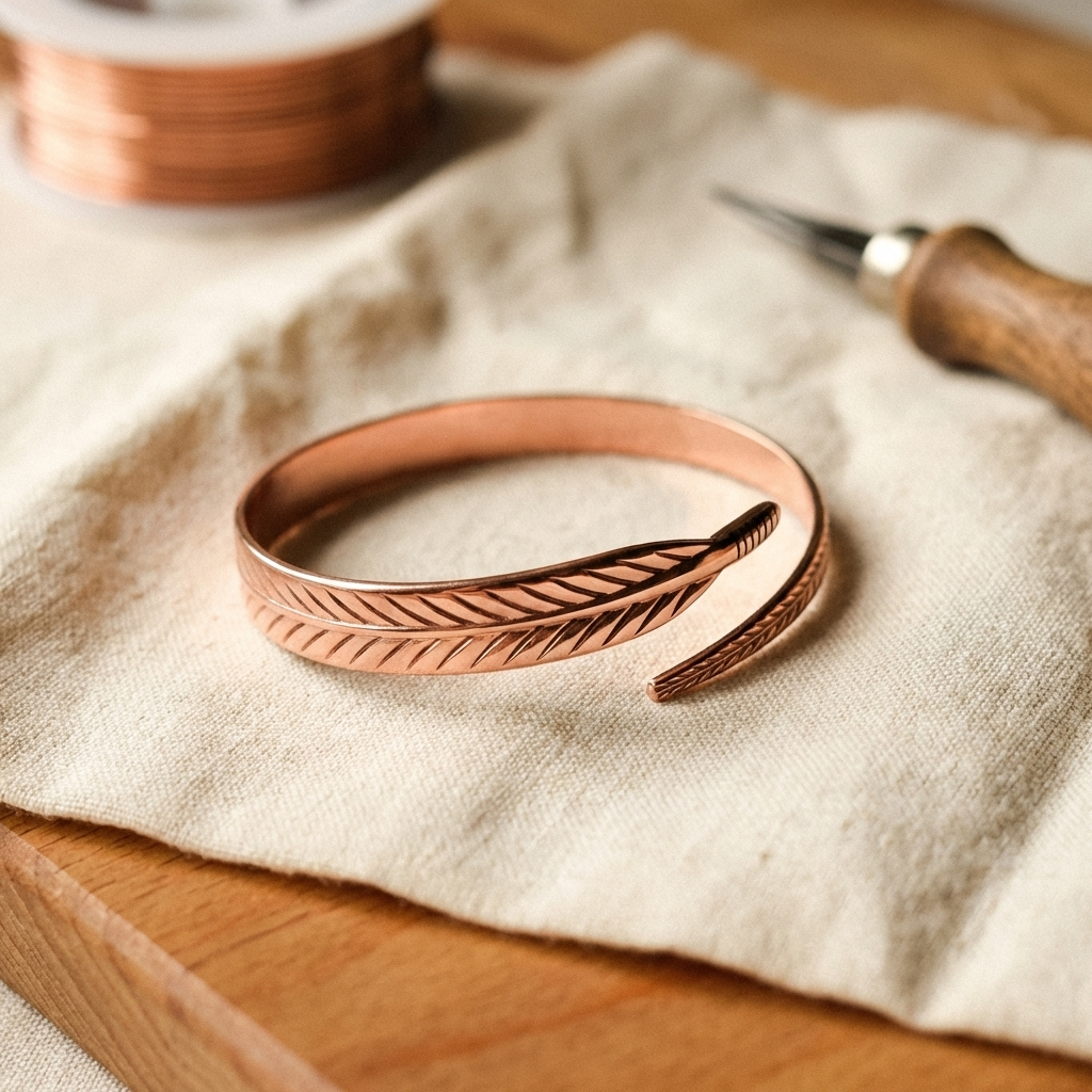 Mary's Root Copper Bracelet