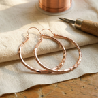 Mary's Willow Copper Earrings
