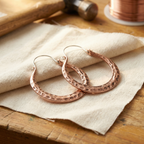 Mary's Ember Copper Earrings