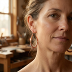 Mary's Creek Copper Earrings