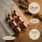 Mary's Dusk Copper Earrings