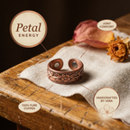 Mary's Petal Copper Ring
