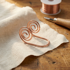 Mary's Flow Copper Hand Spiral