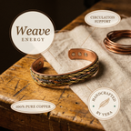 Mary's Weave Copper Bracelet