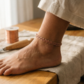 Mary's Reed Copper Anklet