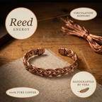 Mary's Reed Copper Anklet
