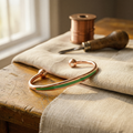 Mary's Jade Copper Bracelet