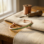 Mary's Jade Copper Bracelet