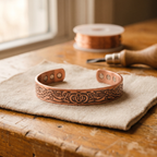 Mary's Flow Copper Bracelet