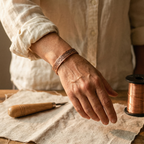 Mary's Flow Copper Bracelet