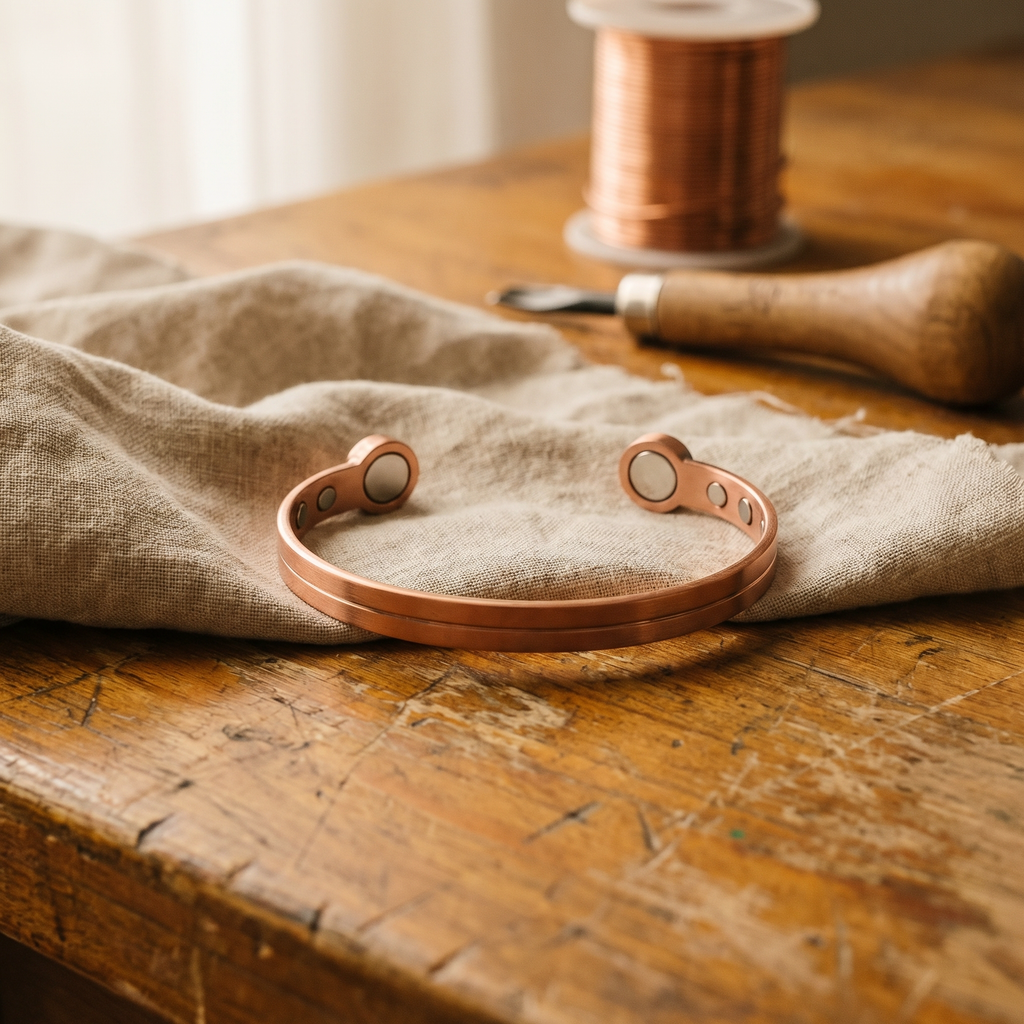 Mary's Wick Copper Bracelet