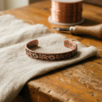 Mary's Vine Copper Bracelet