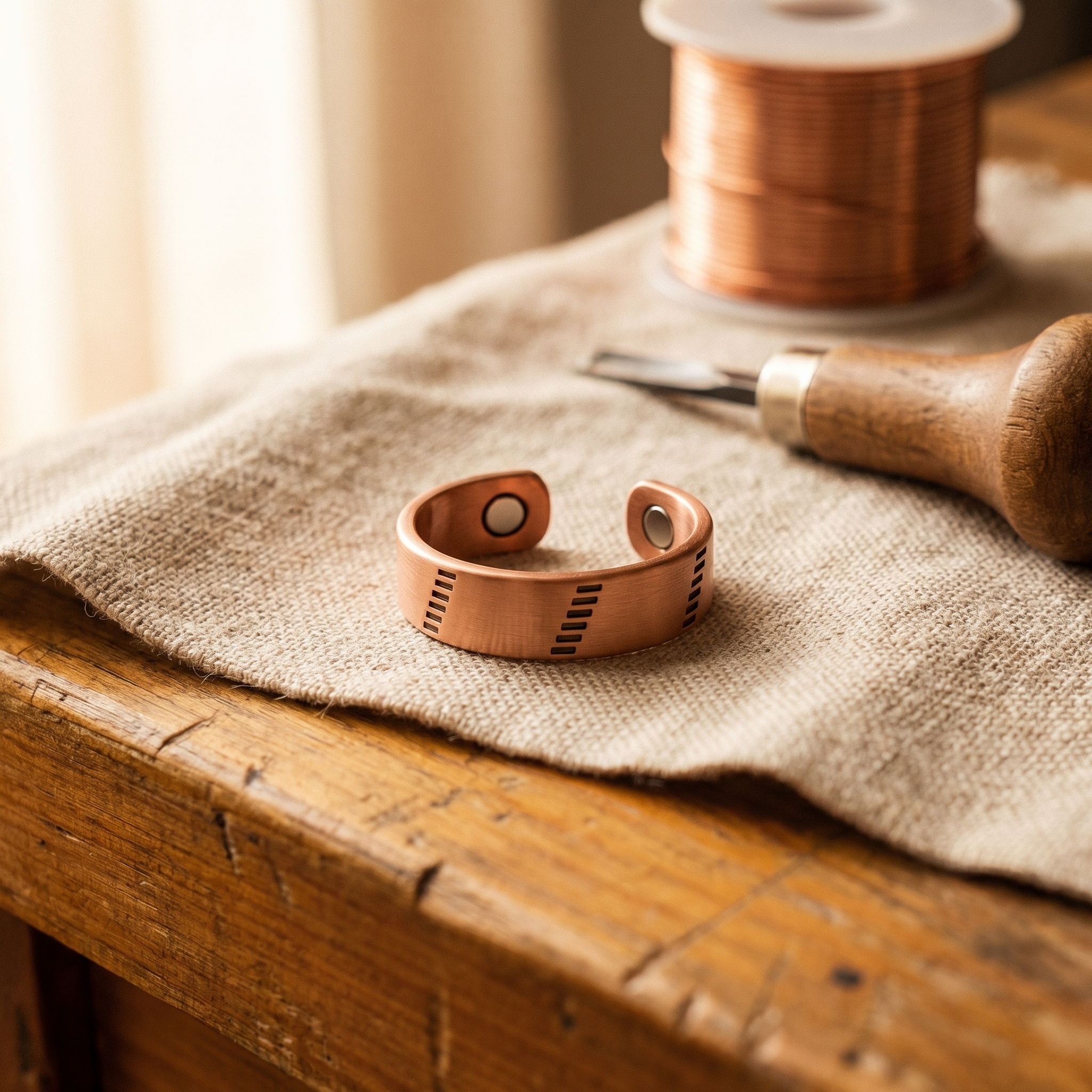 Mary's Hearth Copper Ring