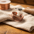 Mary's Burr Copper Ring