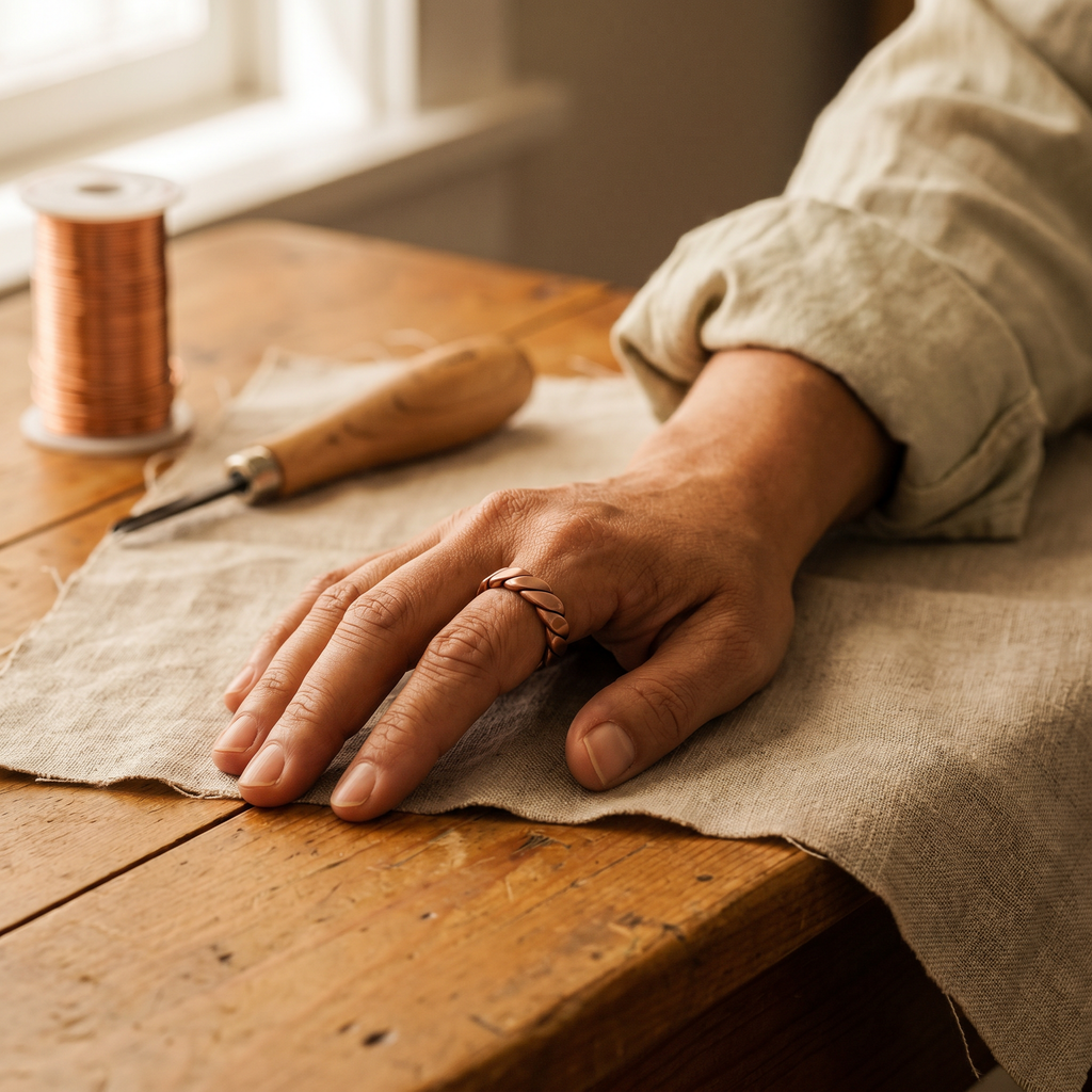 Mary's Knap Copper Ring