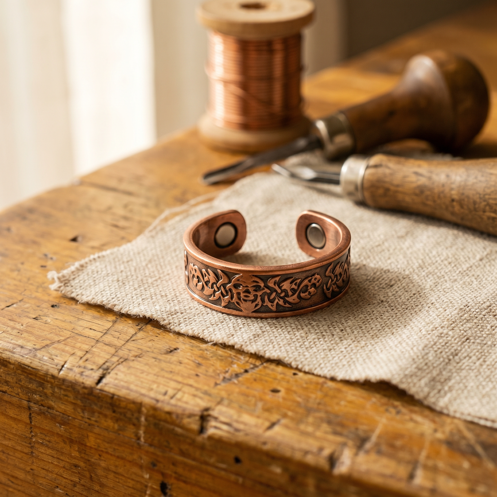 Mary's Clag Copper Ring