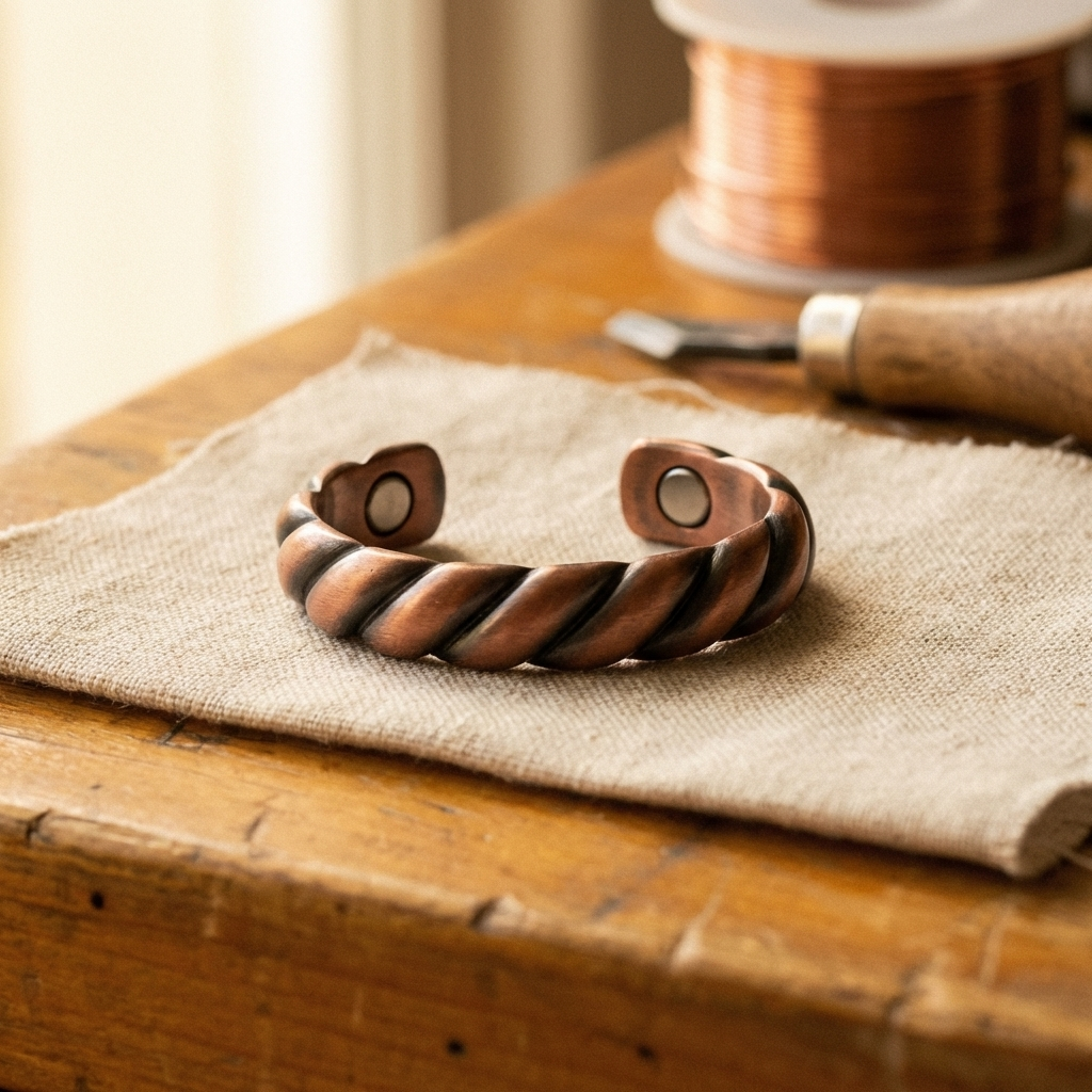 Mary's Tine Copper Ring
