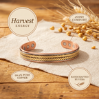 Mary's Harvest Copper Bracelet