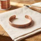Mary's Sage Copper Bracelet