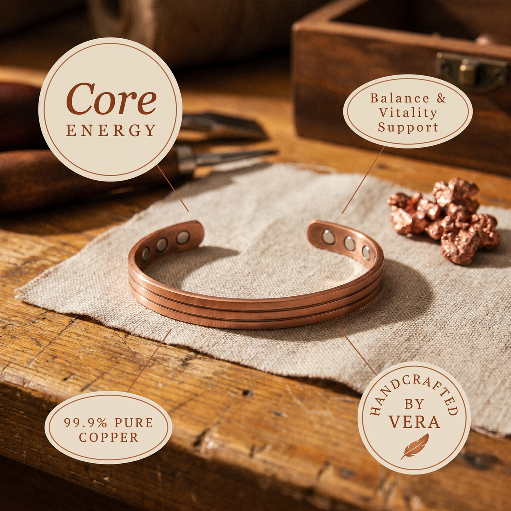 Mary's Core Copper Bracelet