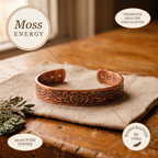 Mary's Flow Copper Bracelet