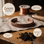 Mary's Loam Copper Bracelet