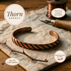 Mary's Thorn Copper Bracelet