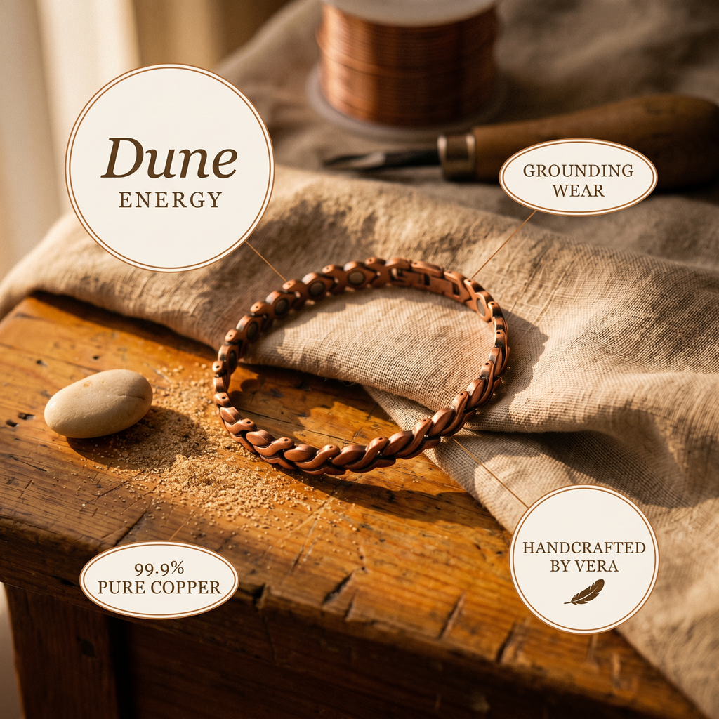 Mary's Dune Copper Anklet