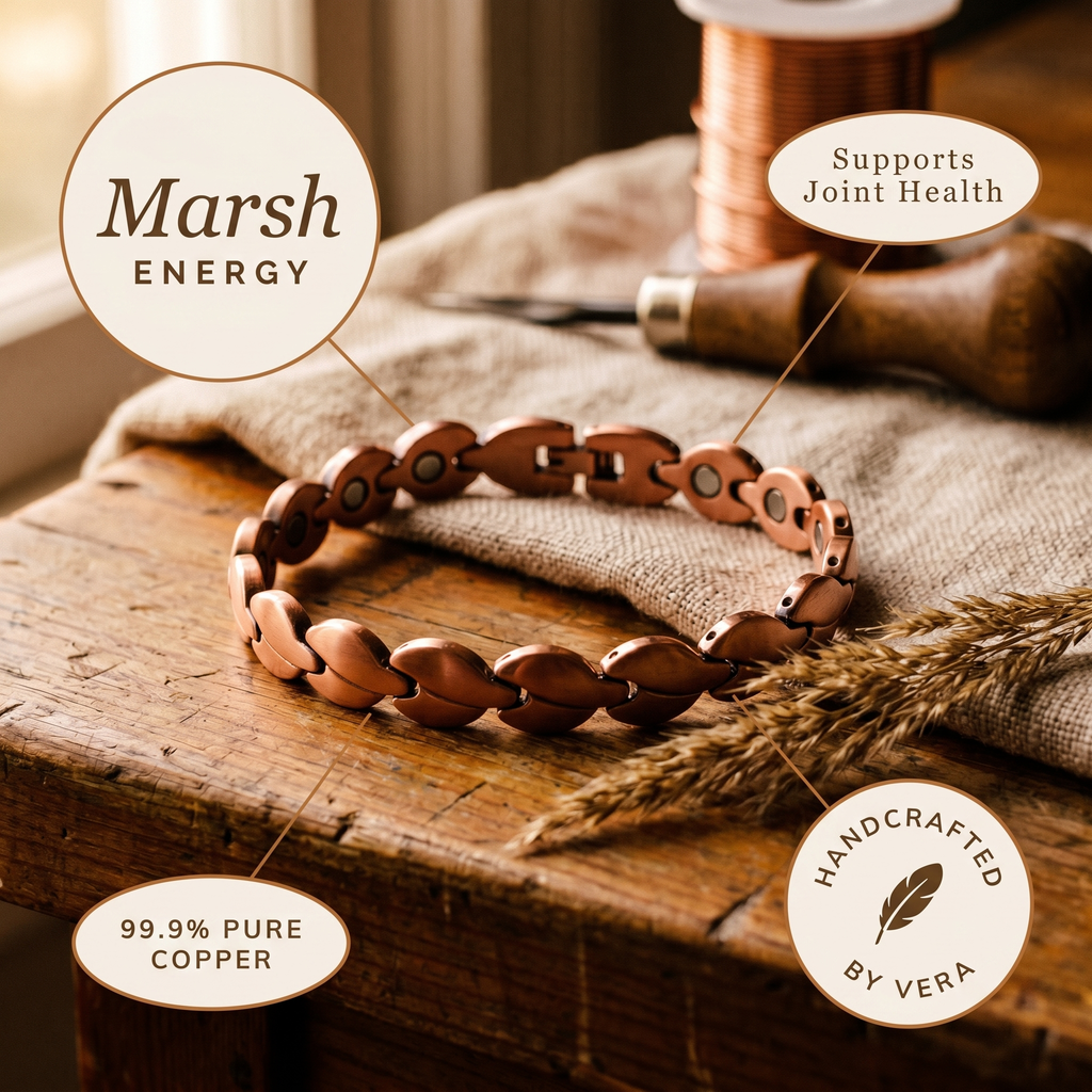 Mary's Marsh Copper Anklet