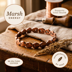Mary's Marsh Copper Anklet