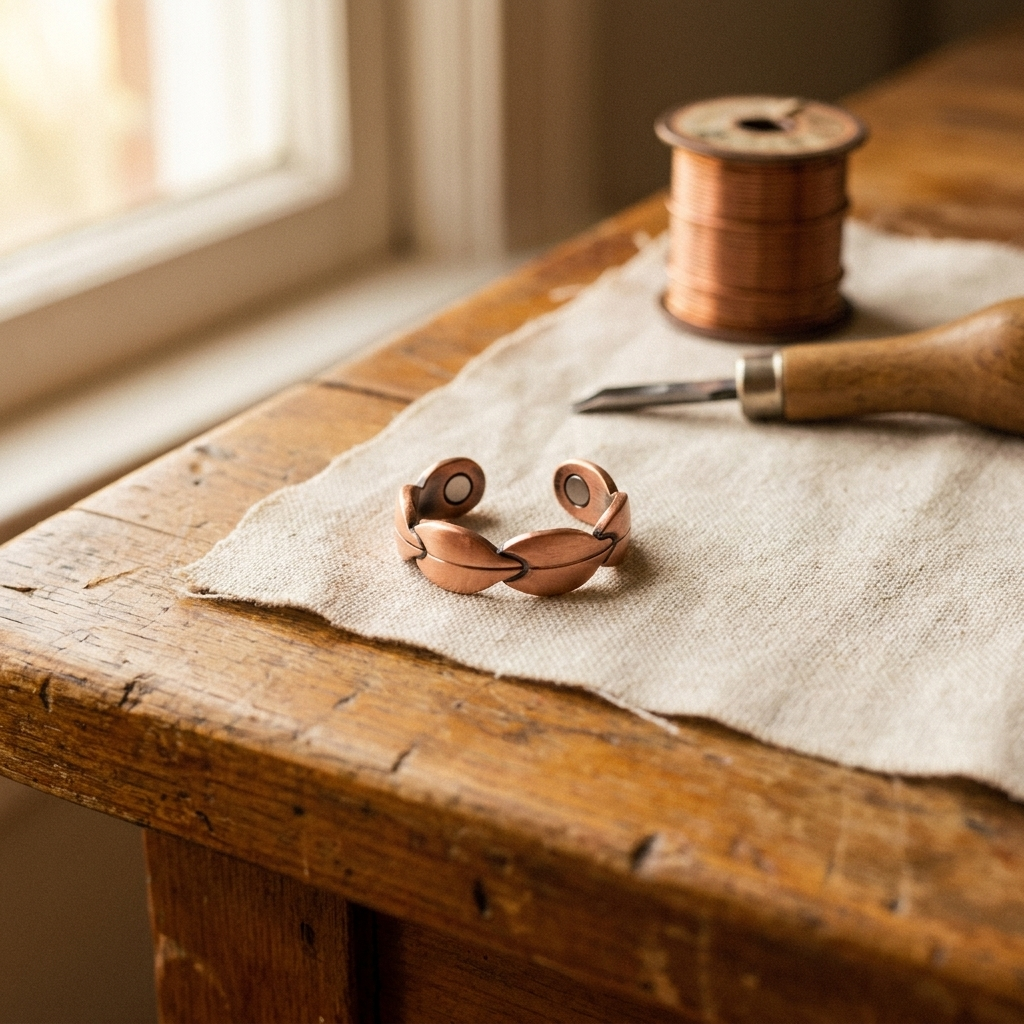 Mary's Bind Copper Ring