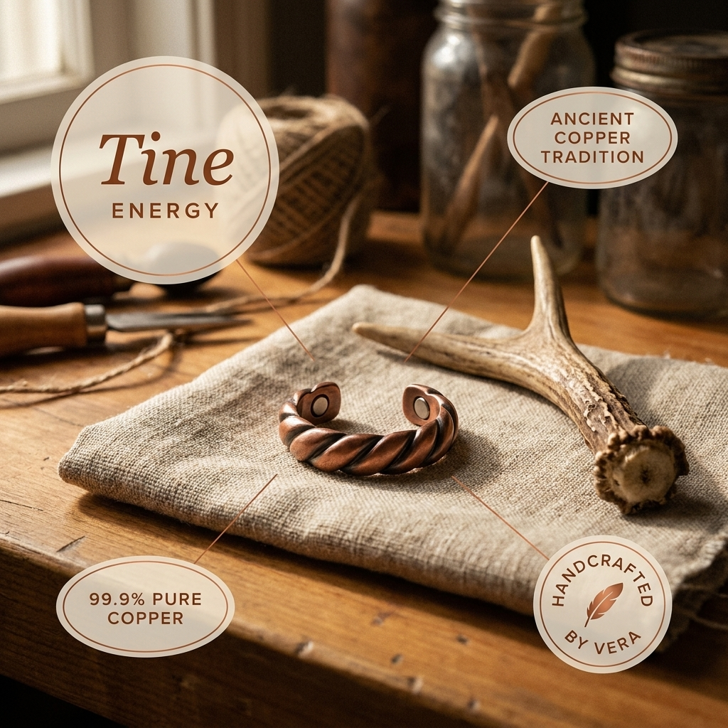 Mary's Tine Copper Ring