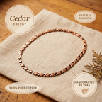 Mary's Cedar Copper Necklace
