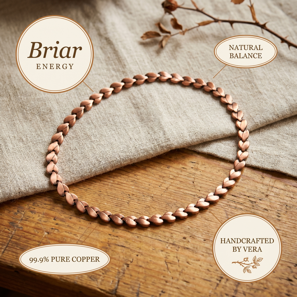 Mary's Briar Copper Necklace