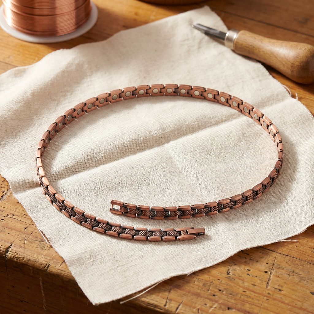 Mary's Haze Copper Necklace