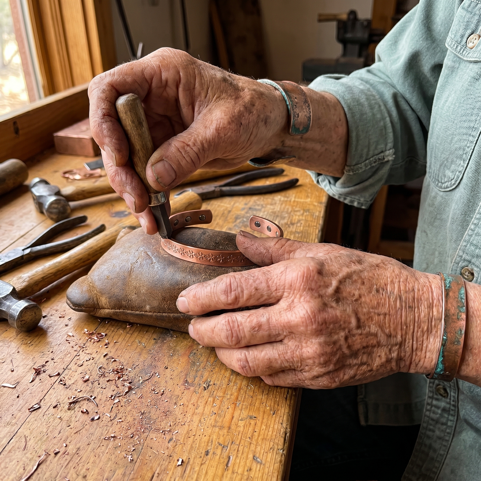Mary's Loch Copper Bracelet