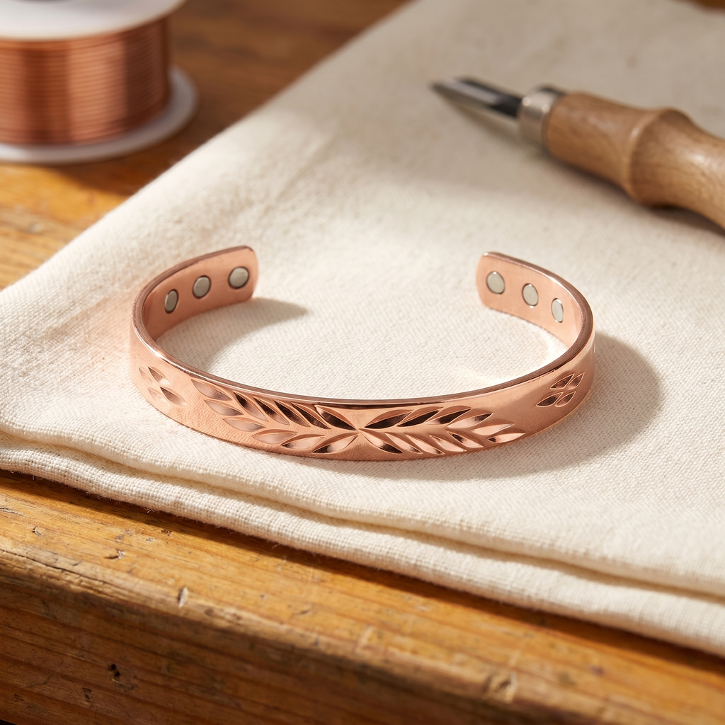 Mary's Lunar Copper Bracelet
