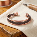 Mary's Cairn Copper Bracelet