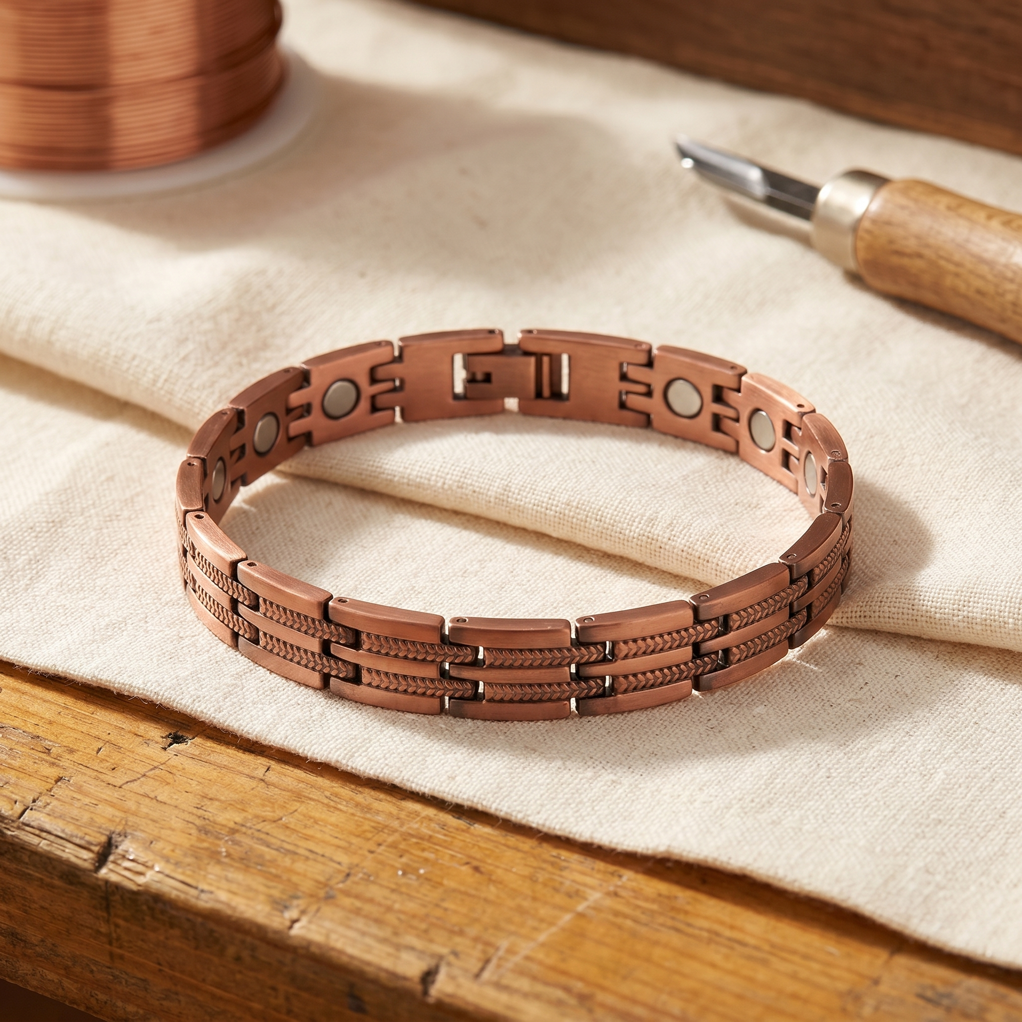 Mary's Pike Men's Copper Bracelet