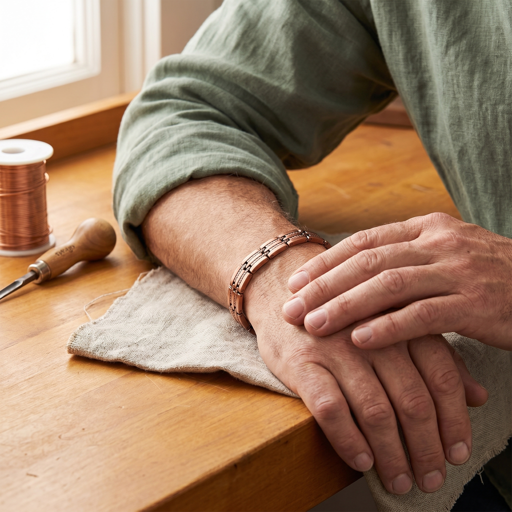 Mary's Pike Men's Copper Bracelet