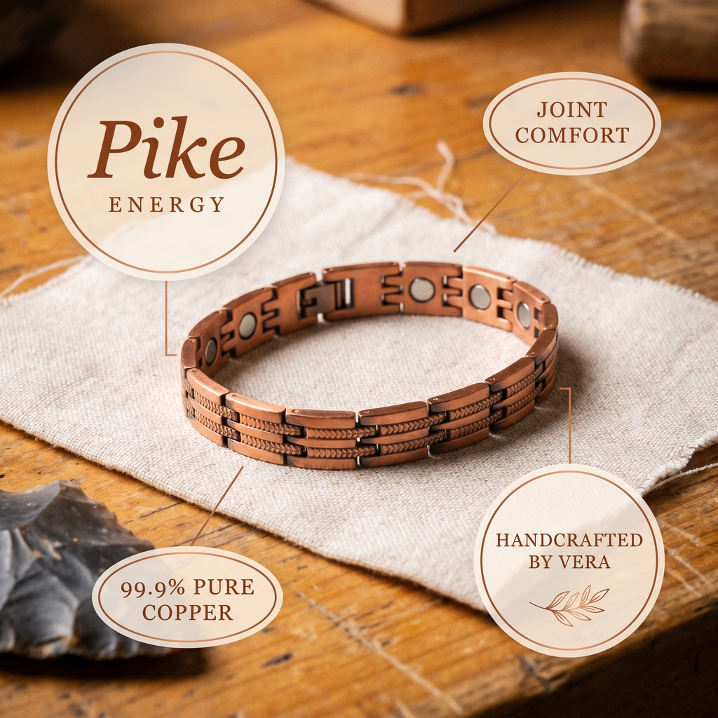 Mary's Pike Men's Copper Bracelet