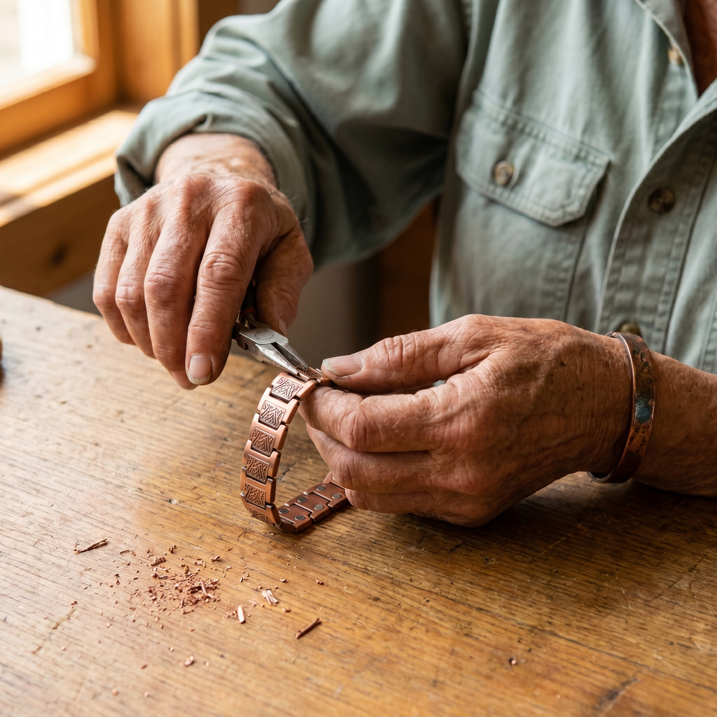 Mary's Glen Men's Copper Bracelet