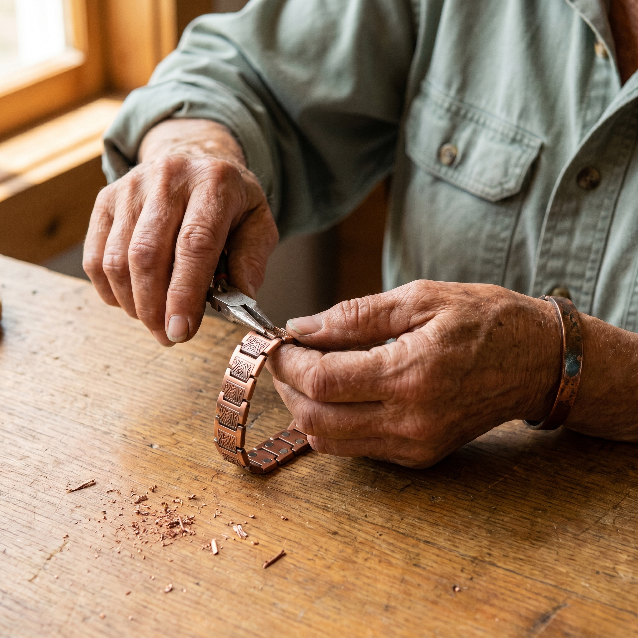 Mary's Glen Men's Copper Bracelet