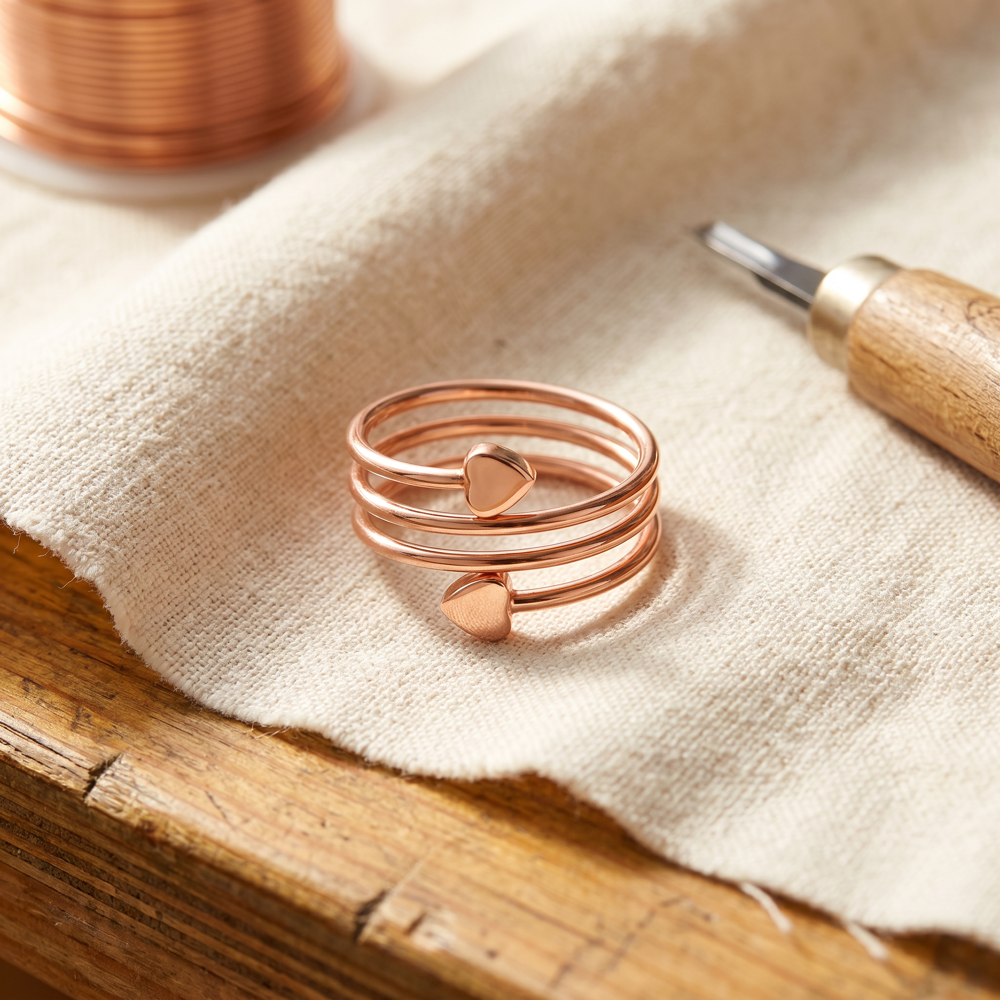 Mary's Haven Copper Ring