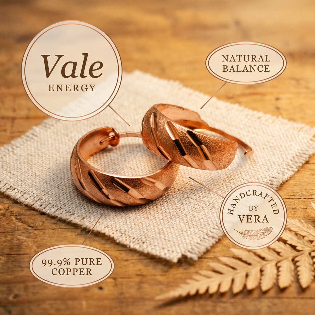 Mary's Vale Copper Earrings