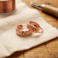 Mary's Dew Copper Earrings